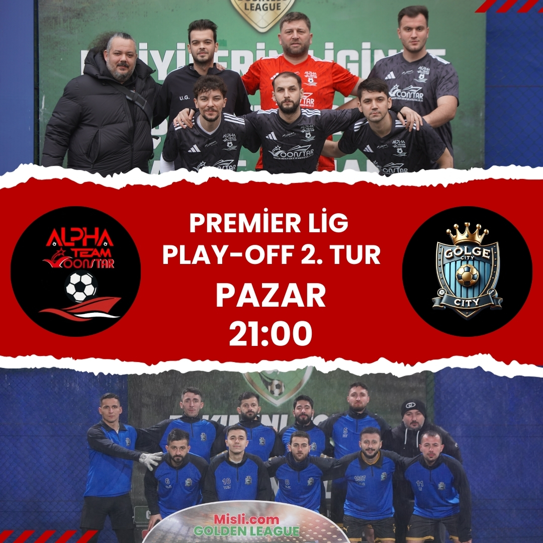 Misli.com Golden League / 2025 Kapanış Sezonu / Premier Lig'de Play-Off 2. Tur 4 maçla devam ediyor.

#eniyilerinligi #goldenlig #goldenleague #futbol #halısaha #2025kapanışsezonu #ümraniye #premierlig #playoff #roadtoantalya