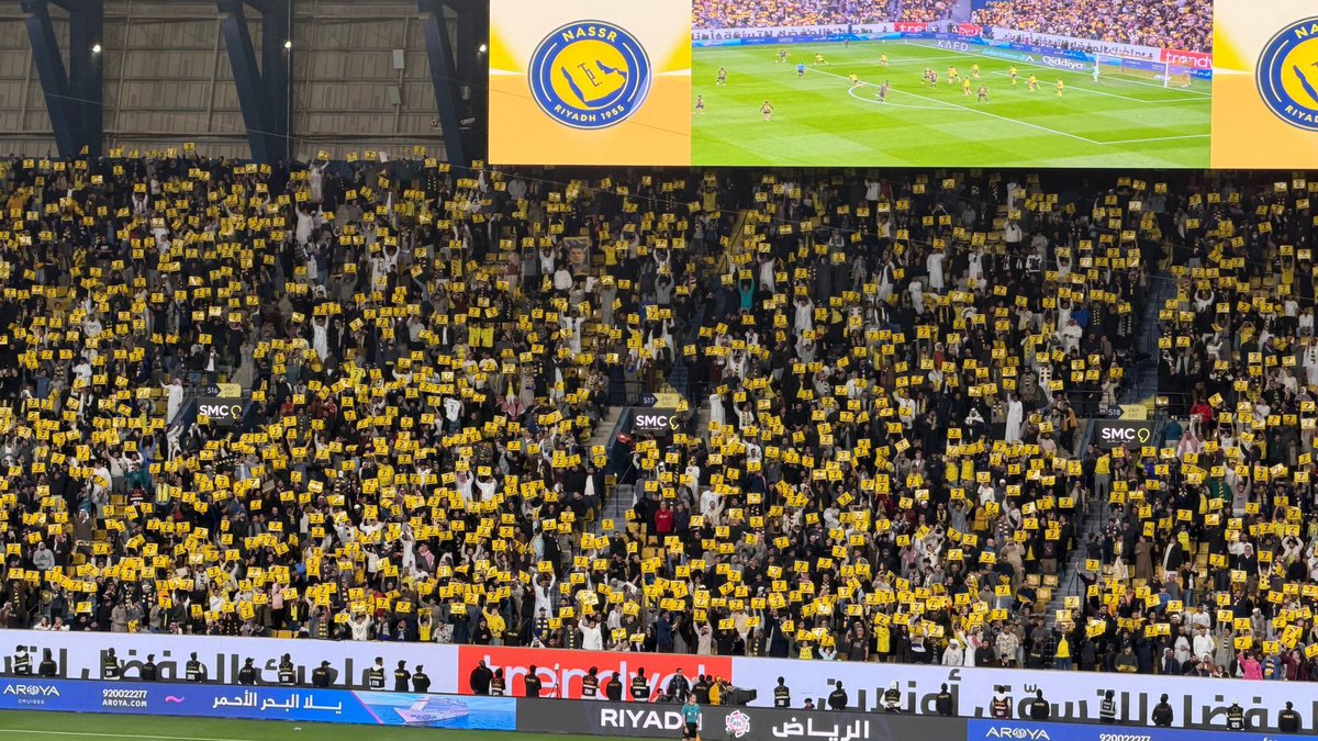 اللهم لك الحمد، ألف مبروك فوز كبير الرياض بالمستوى والنتيجة.
#النصر_الاتحاد