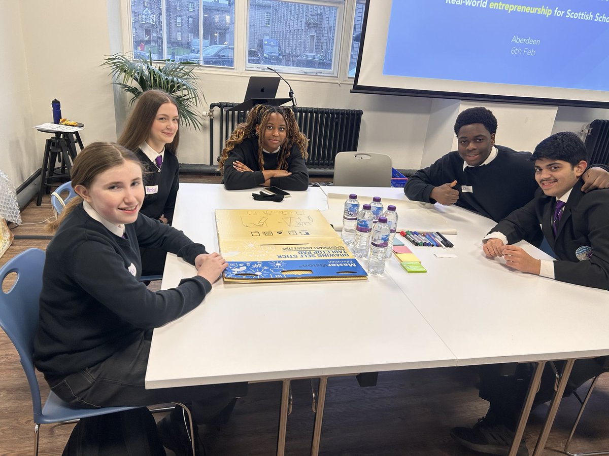 MissMoBusEd's tweet photo. Very proud of both groups of pupils for participating in START Hackathon today at @ONETechHub @DYWScot - it was great to be in the room with so much entrepreneurial spirit! https://t.co/LbatTXtMAI