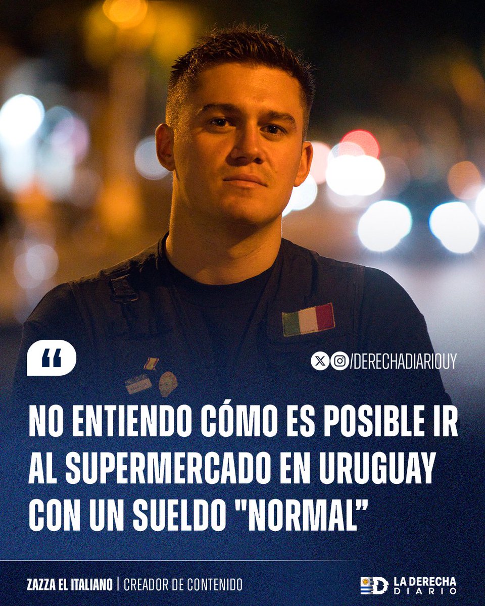 DerechaDiarioUY's tweet image. 🇺🇾🇮🇹 | El youtuber Italiano "Zazza" expuso al delirante y altísimo costo de vida que existe en Uruguay por culpa de los impuestos altísimos, regulaciones y proteccionismo que defienden los políticos y sus amigos empresarios prebendarios.