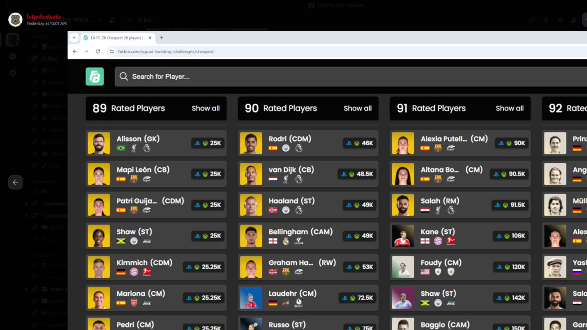 FUT POLICE LEAKS tweet media