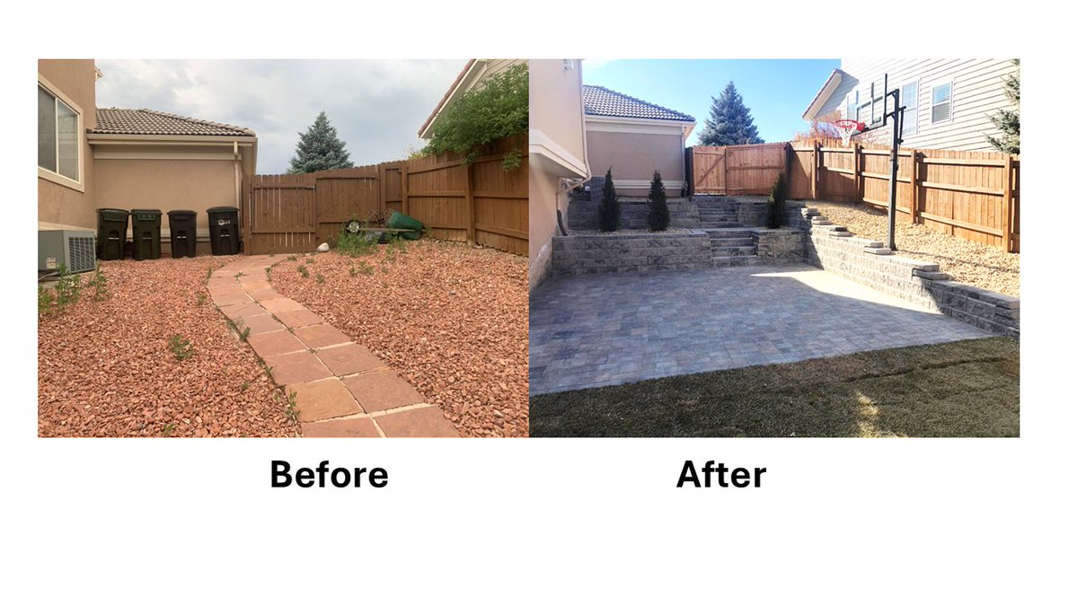 outsidedreams's tweet photo. Create functional space with retaining walls, integrated stair access, and a spacious paver patio!  #hardscaping
#createusableoutdoorspaces
https://t.co/4rfc0sHeDX https://t.co/7X92rl3qu1