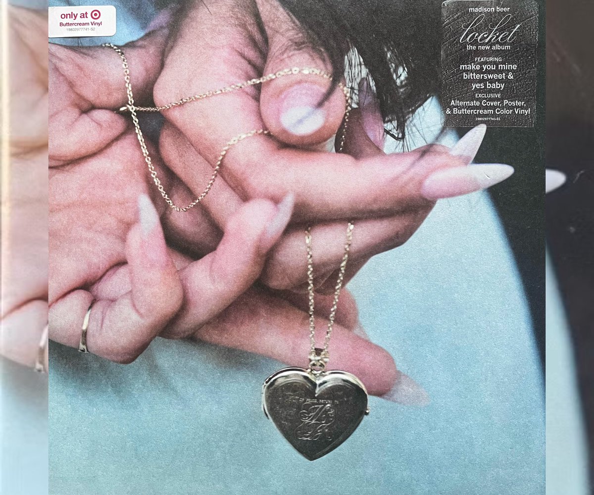 josegmol's tweet image. Closer I get
Can you resist?
It’s relentless
It’s why LOCKET 1|16 (w/ Alternate Cover, Poster &amp;amp; Buttercream Vinyl) #MadisonBeer #Locket #TargetExclusive #Vinyl #NewReleases