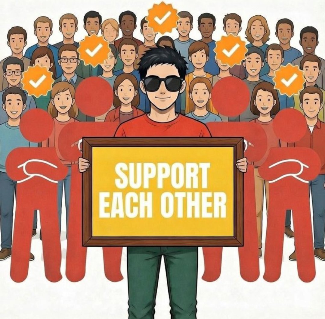 Good night to everyone on 𝕏 👋

Those who reply to this post will gain followers, leave your comments 💬 🤝

Everyone drop your handles and we'll all follow you back, say "GN" in the night camp
👇