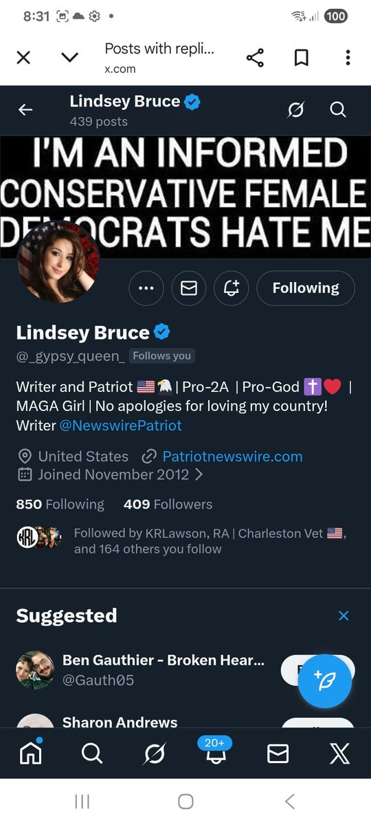 Hawkesbay69's tweet photo. Smaller accounts matter 
Two accounts looking for new connections 
@_gypsy_queen_ 
@JeanBusnel38689 
F&amp;R
💪🫶💯🇺🇸 https://t.co/s3QgDDMWSN