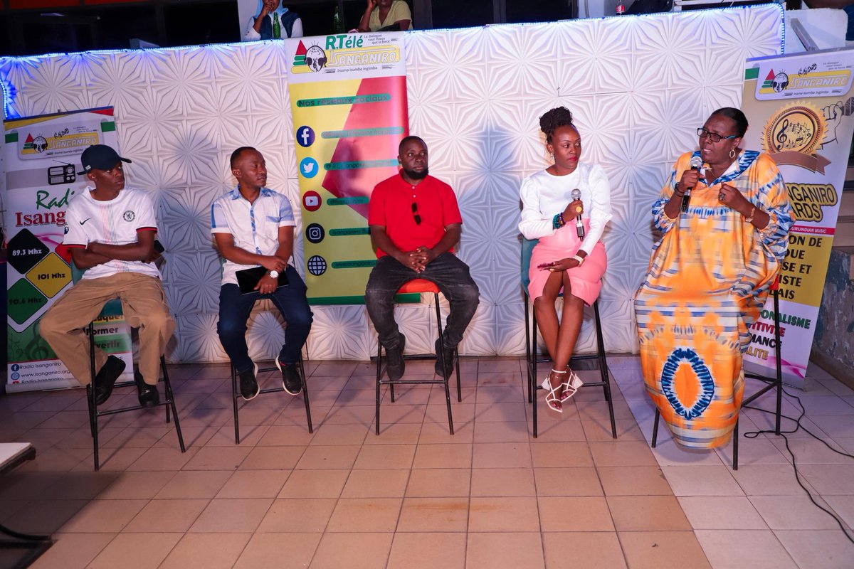 RT_Isanganiro's tweet photo. Lancement ce 6 février 2026 de la 14è édition de la compétition Isanganiro Award. Thème: Rôle des instruments musicaux traditionels burundais dans le développement de la musique burundaise. Selon les panélistes, le mixage desdits instruments et modernes préserve la culture. https://t.co/0Ht6eJhN7h