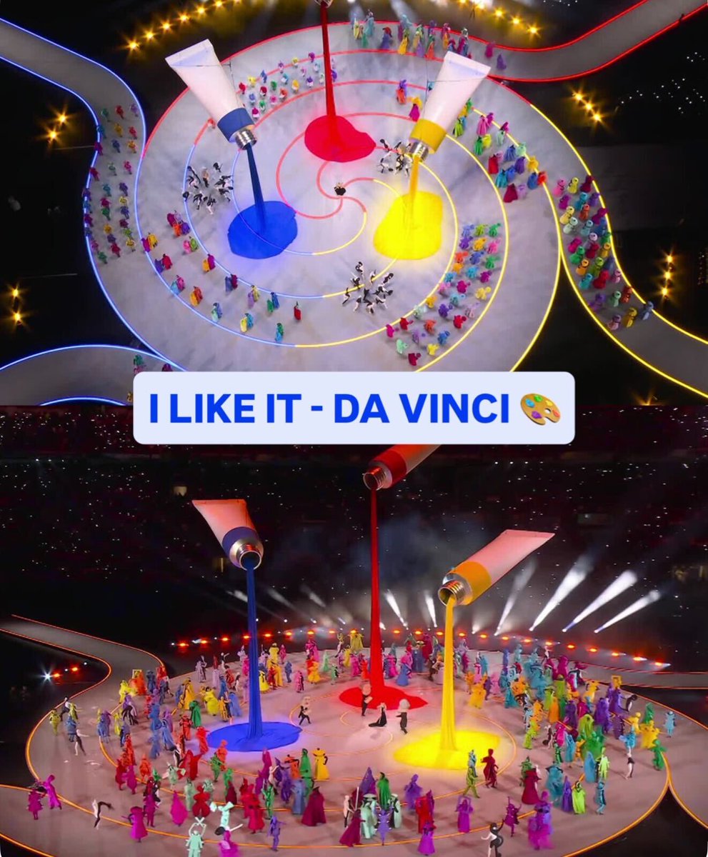NBCOlympics's tweet photo. Italy in color.

#WinterOlympics Opening Ceremony on NBC &amp; Peacock https://t.co/Vo9bqSzY3o