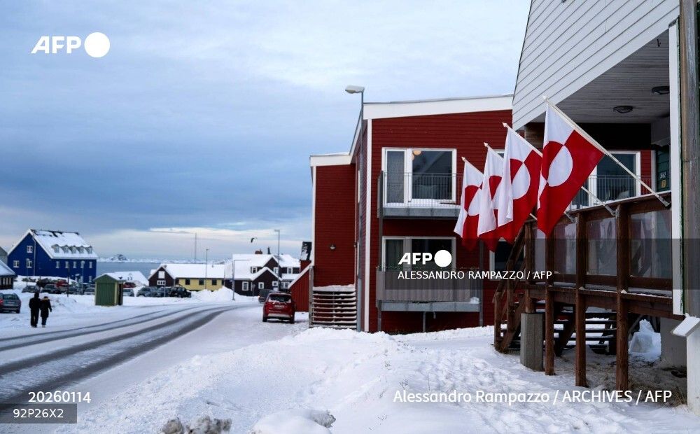 afpfr's tweet photo. Groenland: les consulats de France et du Canada, deux pays qui s'opposent au projet de l'administration Trump de prendre le contrôle du Groenland, ont été inaugurés vendredi dans la capitale de l'immense territoire arctique, ont constaté des journalistes de l'AFP. https://t.co/yQtKmxMLYi