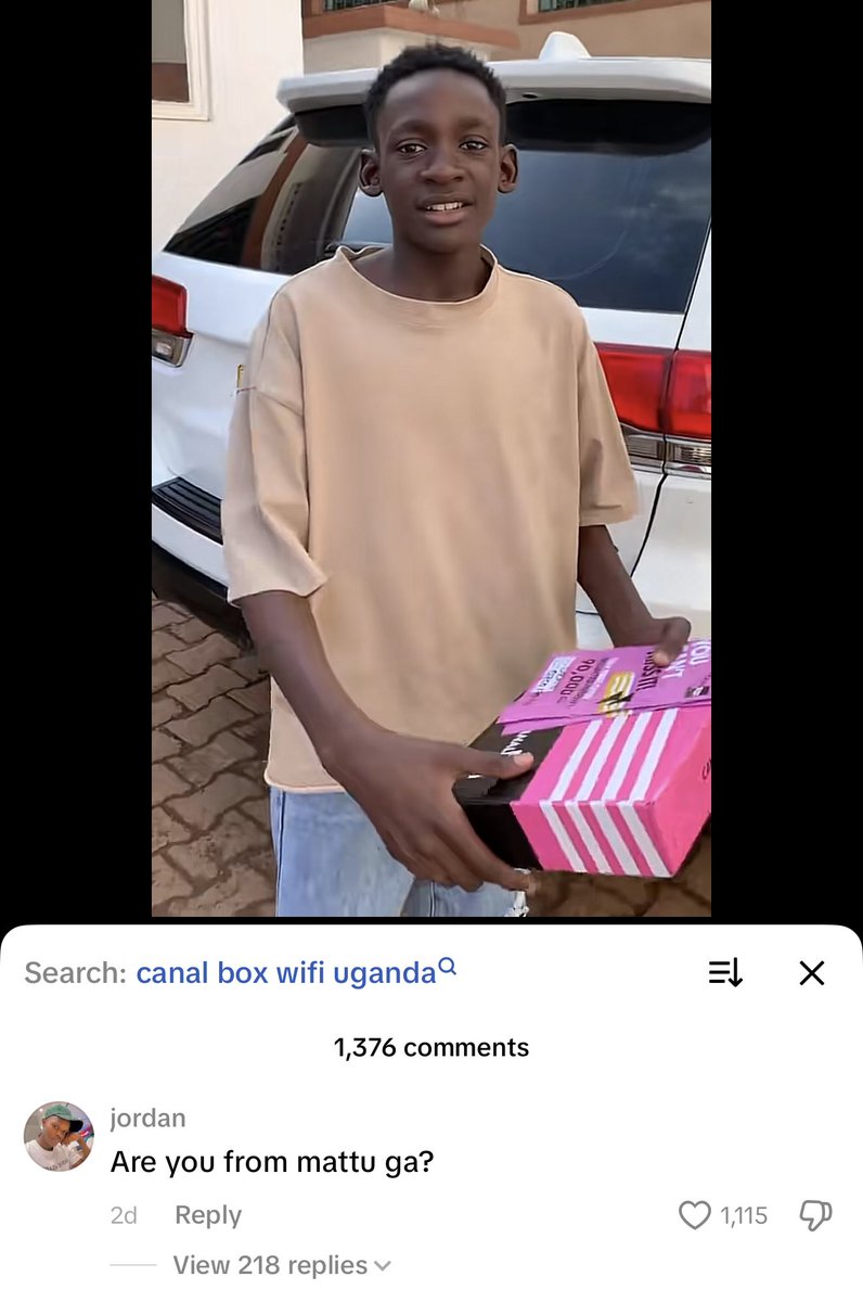 But where do these people get such  comments from 😂😂🙌