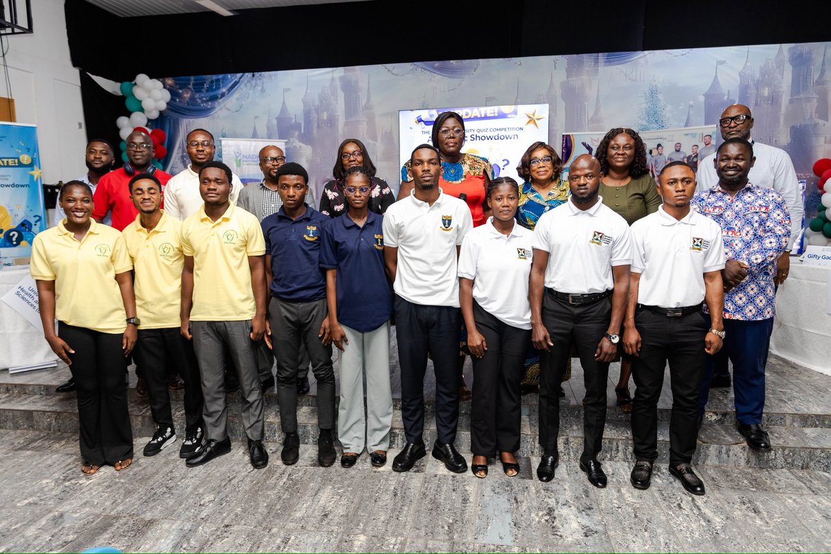 ugapsofficial's tweet photo. UGAPS represented the University of Ghana at the #GPAinteruniQuiz Annual Quiz on 29th of January and emerged First Runner-Up 🥈.
Big shoutout to our contestants and the amazing students who came to support!
#UGAPS #Physiotherapy #TeamUG https://t.co/2Cugt3dcXX