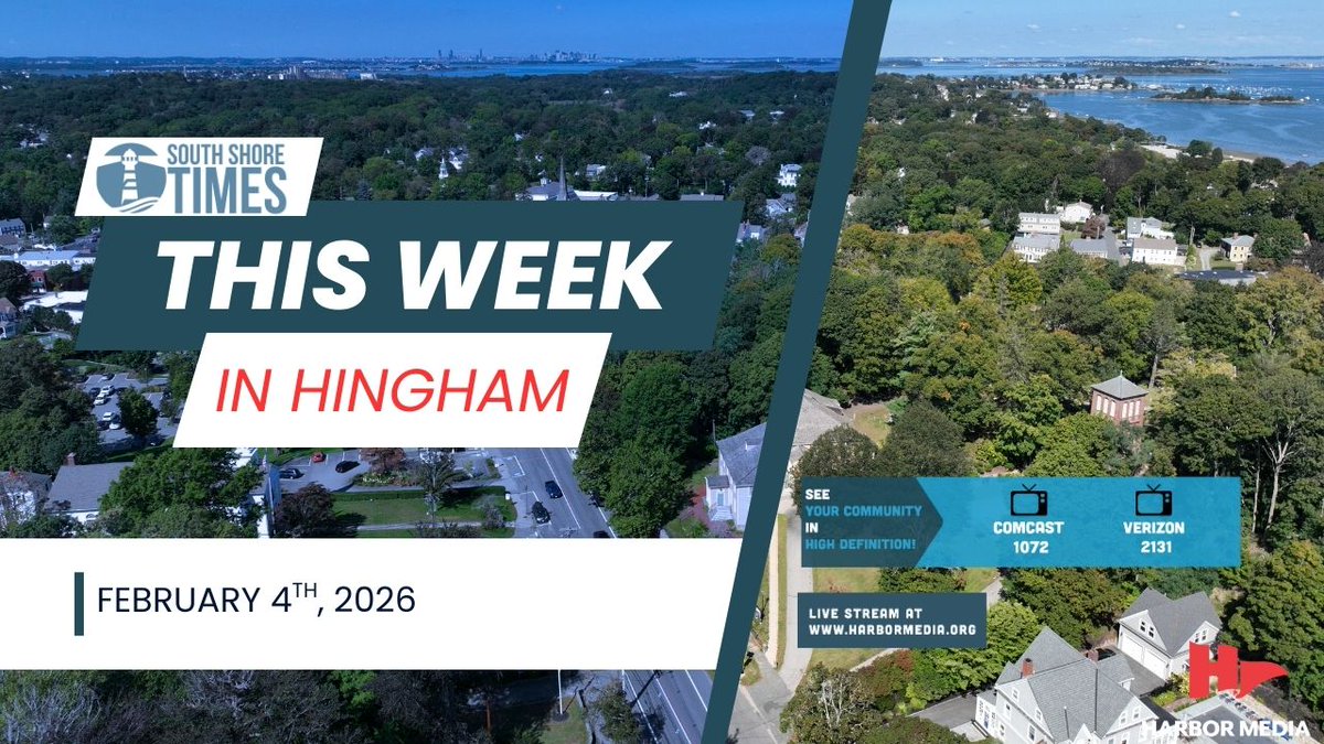 Big news! 🎉 South Shore Times + Harbor Media are launching a brand-new local news show!  

Tune in at 6:45 PM on Comcast 1072 &amp; Verizon 2131 or watch anytime On Demand:

bit.ly/3M9OqDK