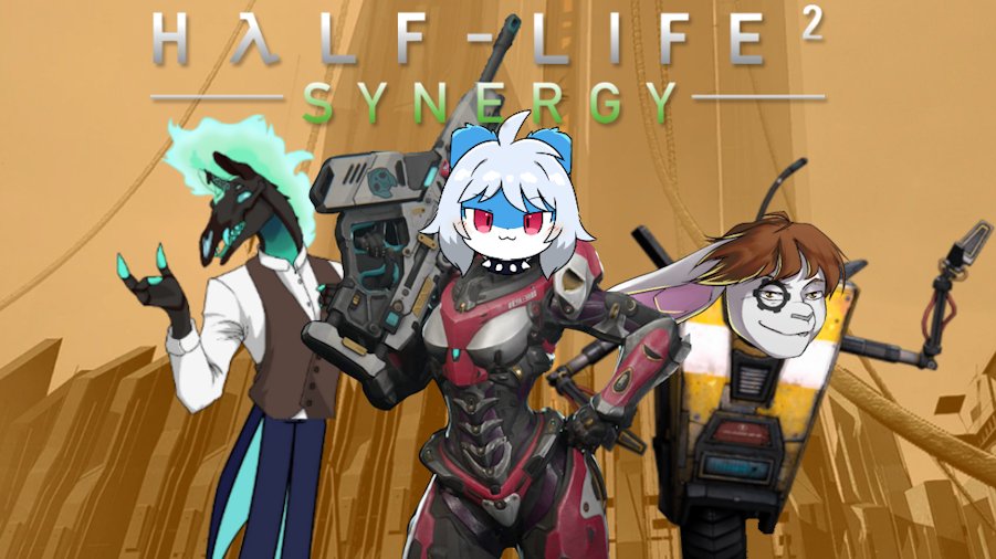 Half-life 3(some) Episodes 1 &amp; 2 with @theorypop &amp; clappietrappie

twitch.tv/princesspheeni