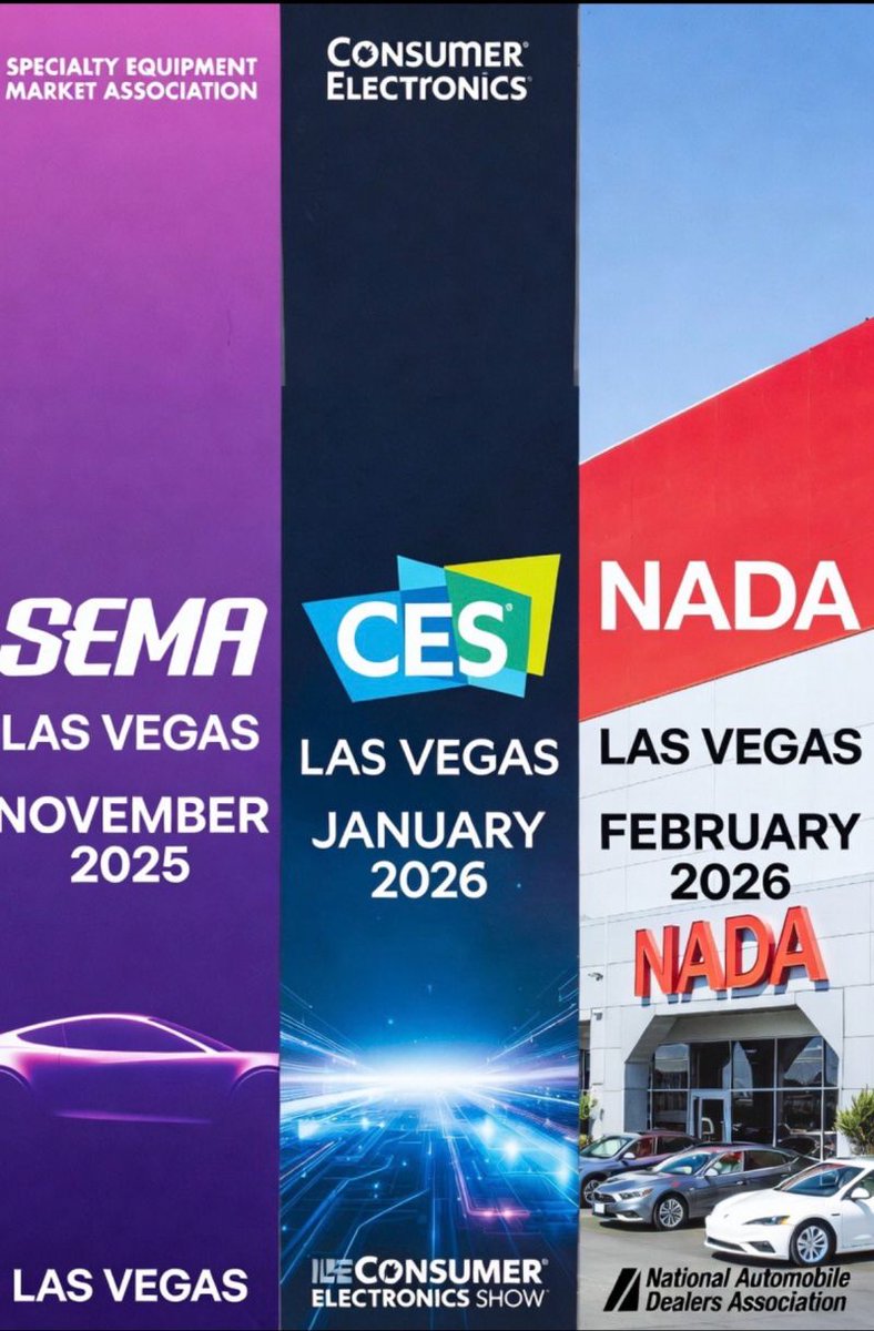autorenu1's tweet photo. Just leaving Las Vegas and heading back to Indiana after three defining industry moments: SEMA, CES, and NADA.

We would Love to Hear from anyone that experienced all three perspectives!

Taken together, they offered something bigger than conferences — they provided a real-time glimpse into the future of mobility, retail automotive, and the systems that will support both.

SEMA reminded us that the automotive world is still powered by craftsmanship, pride, and the human desire to build something better — a culture of personalization, restoration, and relentless improvement.

CES made one thing unmistakably clear: we are entering the era of Physical AI — intelligence moving beyond screens and into the real world through robotics, embodied systems, and mobility technologies that will reshape how people and machines interact.

And NADA brought the conversation back to those who adapt will define the excellence of tomorrow. Are you looking to tomorrow with the optimism I see?

The throughline across all three?

The industry is converging.
•Innovation is accelerating
•Expectations are rising
•Execution is becoming the differentiator
•And the future belongs to organizations that can codify process, scale quality, and deliver reliability at the human level

At AutoRenu, we see our role clearly:

To help maintain the cosmetic reliability of the automotive platform — today in reconditioning and car care, and tomorrow in fleets, autonomy, robotics-enabled service, and the next generation of mobility experiences.

Heading home energized — not just inspired — with sharper conviction that the work ahead is about building systems, culture, and scalable excellence at the intersection of automotive and technology.

The road forward is wide open. And we at AutoRenu are scaling car care and more.
#AutoRenu #FutureOfMobility #PhysicalAI #AutomotiveInnovation #OperationalExcellence #SEMA2025 #CES2026 #NADA2026