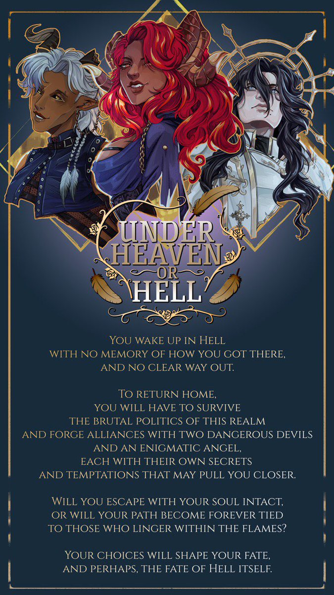 Under Heaven Or Hell ✦ Wishlist on Steam! tweet media