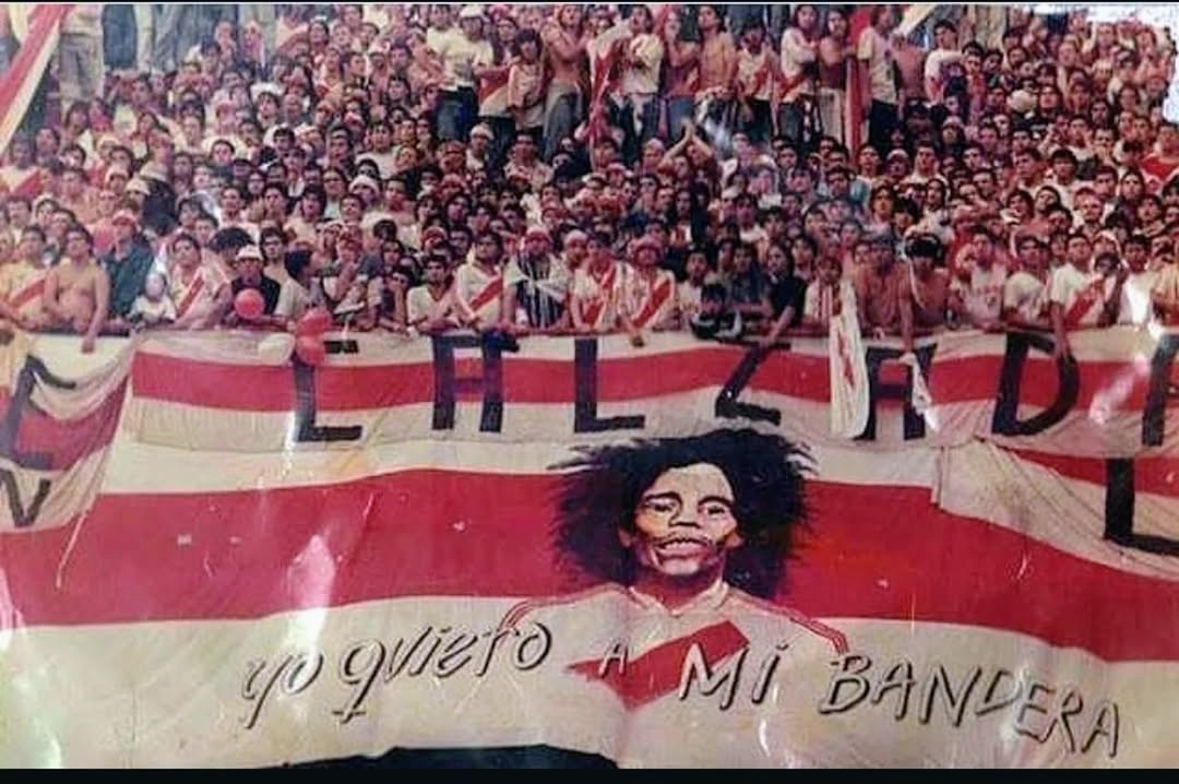 River_LBT14's tweet photo. Hoy Bob Marley cumpliría 81 años. En la tribuna de River lo hicimos inmortal. https://t.co/UZzsyd2DNs