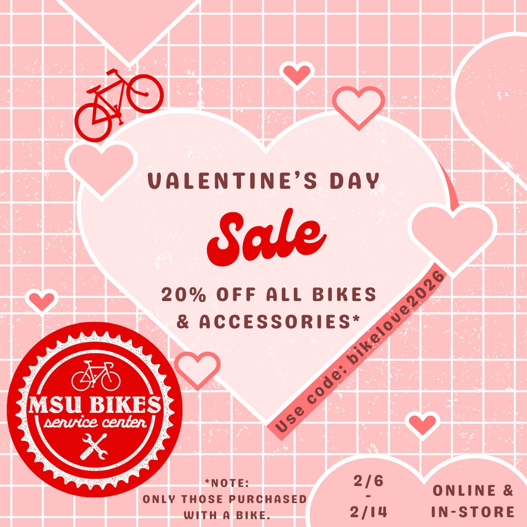 MSU Bikes Service Center tweet media