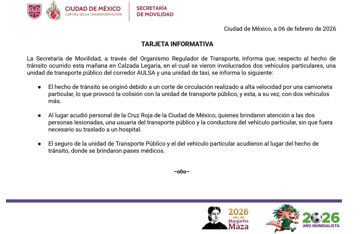 Organismo Regulador de Transporte tweet media