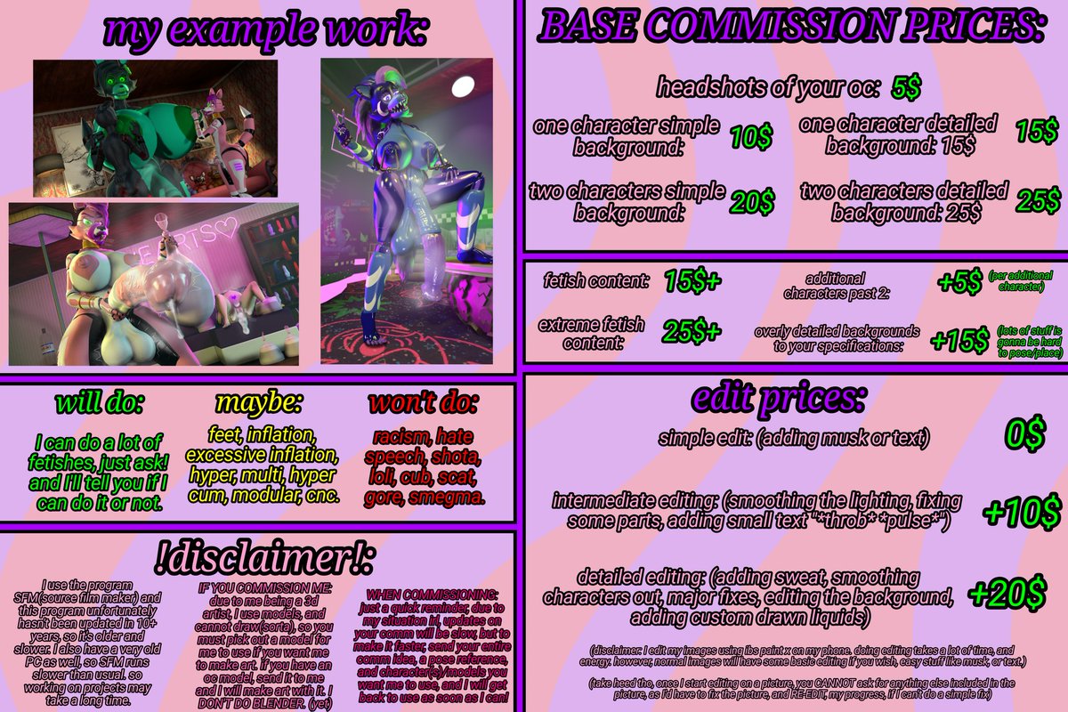 🍩 CEO of donuts 🍩 (commission saga! 3/5) tweet media