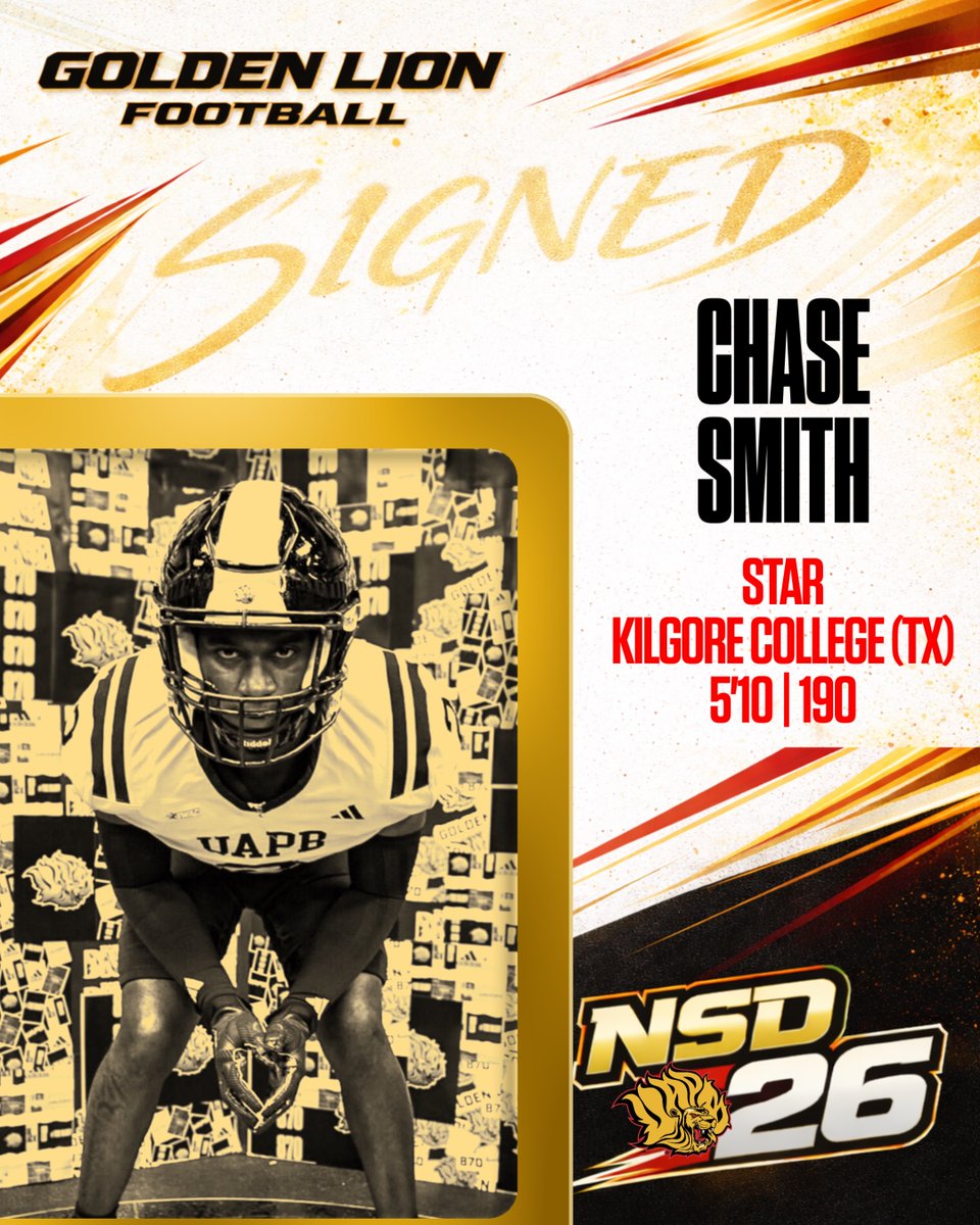 UAPBLionsFB's tweet photo. Welcome to the Pride 🦁
@ChaseSmith3x
#RestoreThePRIDE https://t.co/50wxxGBFcF