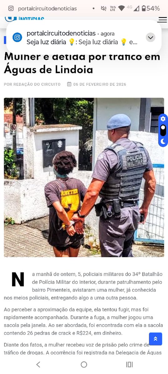 circuito_news's tweet image. circuitodenoticias.com.br/13847/mulher-e…
#aguasdelindoia #pm #34bpmi