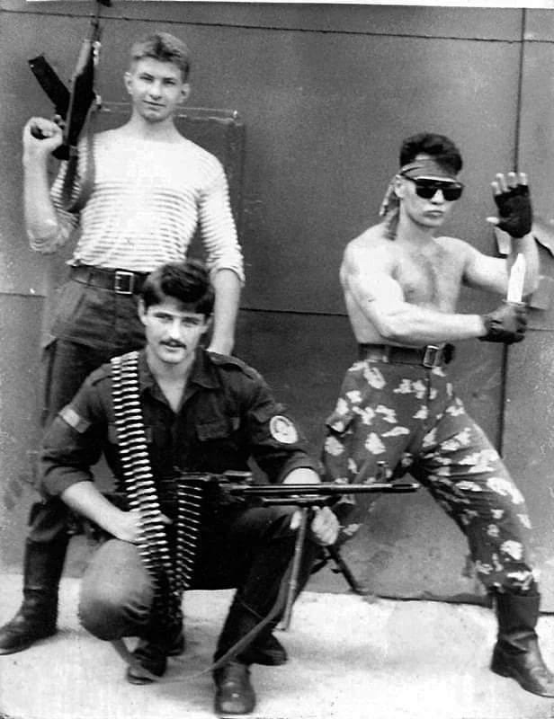 ticlassics's tweet image. OMON fighters, USSR, 1980s.
