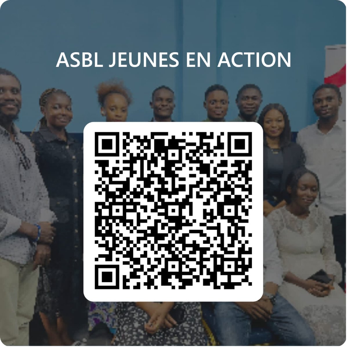 JeunesEnAction2's tweet photo. Chers jeunes,
Le formulaire d’enregistrement pour rejoindre @JeunesEnAction2 est maintenant disponible.

Vous pouvez y accéder de deux manières :

✅ En scannant le code QR
✅ En utilisant le formulaire en ligne:
https://t.co/VtKxAmvNnh…

Merci de bien remplir. https://t.co/vkiwEEchHW
