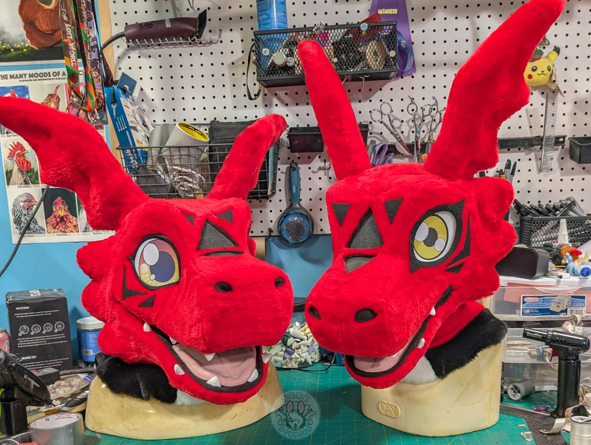 serestudios's tweet image. Someone got a new face! Catch him running around at MCFC! :D