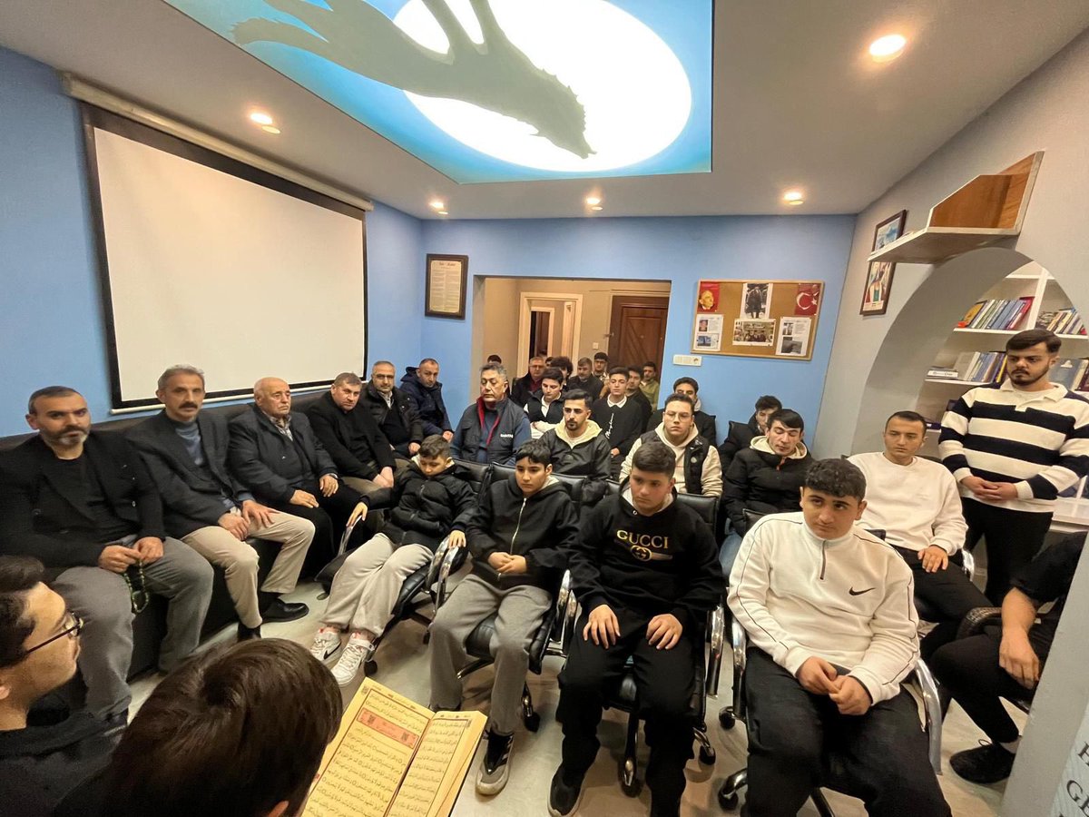 Ulku_Ocaklari's tweet photo. Ülkü Ocakları olarak; Kahramanmaraş merkezli asrın felaketi olan 6 Şubat depreminde hayatını kaybeden vatandaşlarımızın ruhları için, tüm il ve ilçe ocaklarımızda Kur’an-ı Kerim tilaveti gerçekleştirilmiştir.

Hayatını kaybeden vatandaşlarımıza Allah’tan rahmet diliyoruz.

Milletimizin başı sağ olsun. 🇹🇷