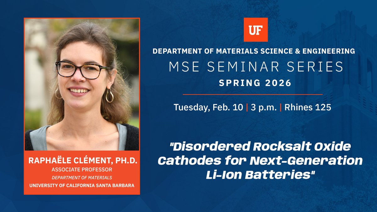 UF Materials Science | Nuclear Engineering Program tweet media