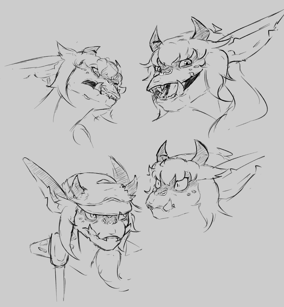 Some sketches practicing my new style for Ivy
#deadlock