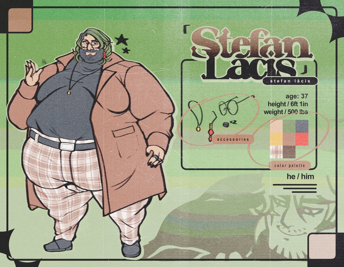 a new! reference sheet of stefan