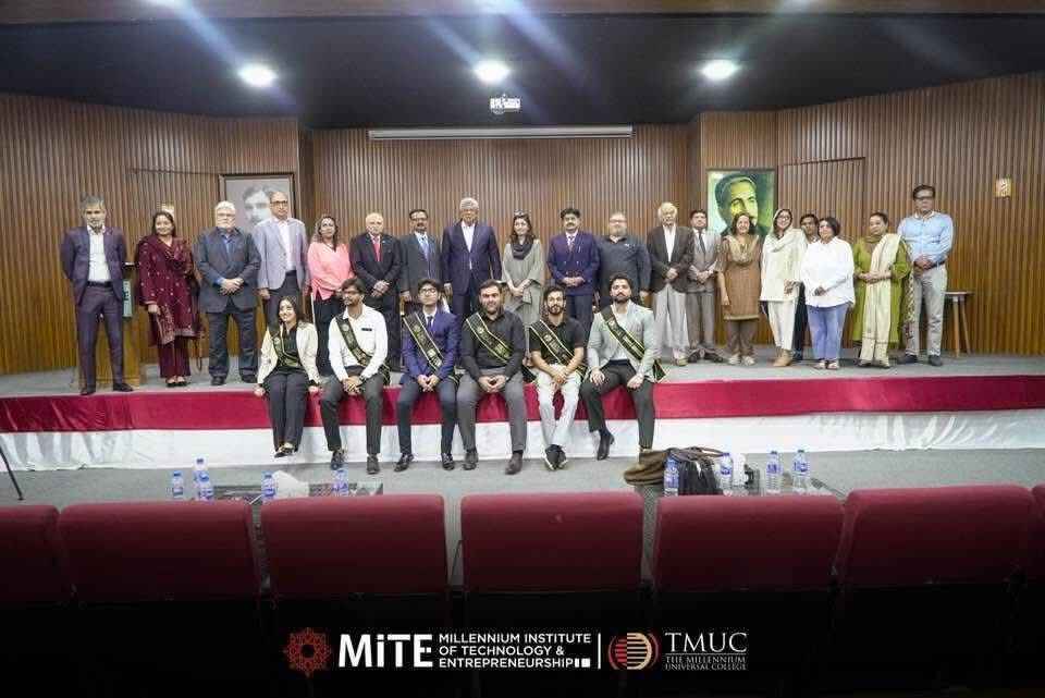 Jang Forum with Arif Habib on Economy of Pakistan: PIA to Pakistan at Millennium Institute of Technology and Entrepreneurship Karachi