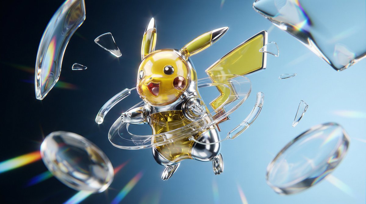 Glassy render examples