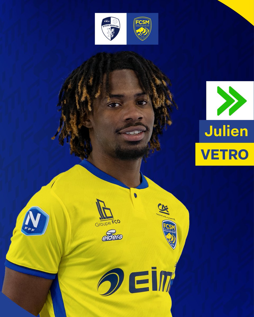 FCSM_officiel's tweet photo. 64' 🔄 Double changement opéré par coach Hognon.
0⃣-1⃣ #SBFCSM https://t.co/jIysOQXjUX
