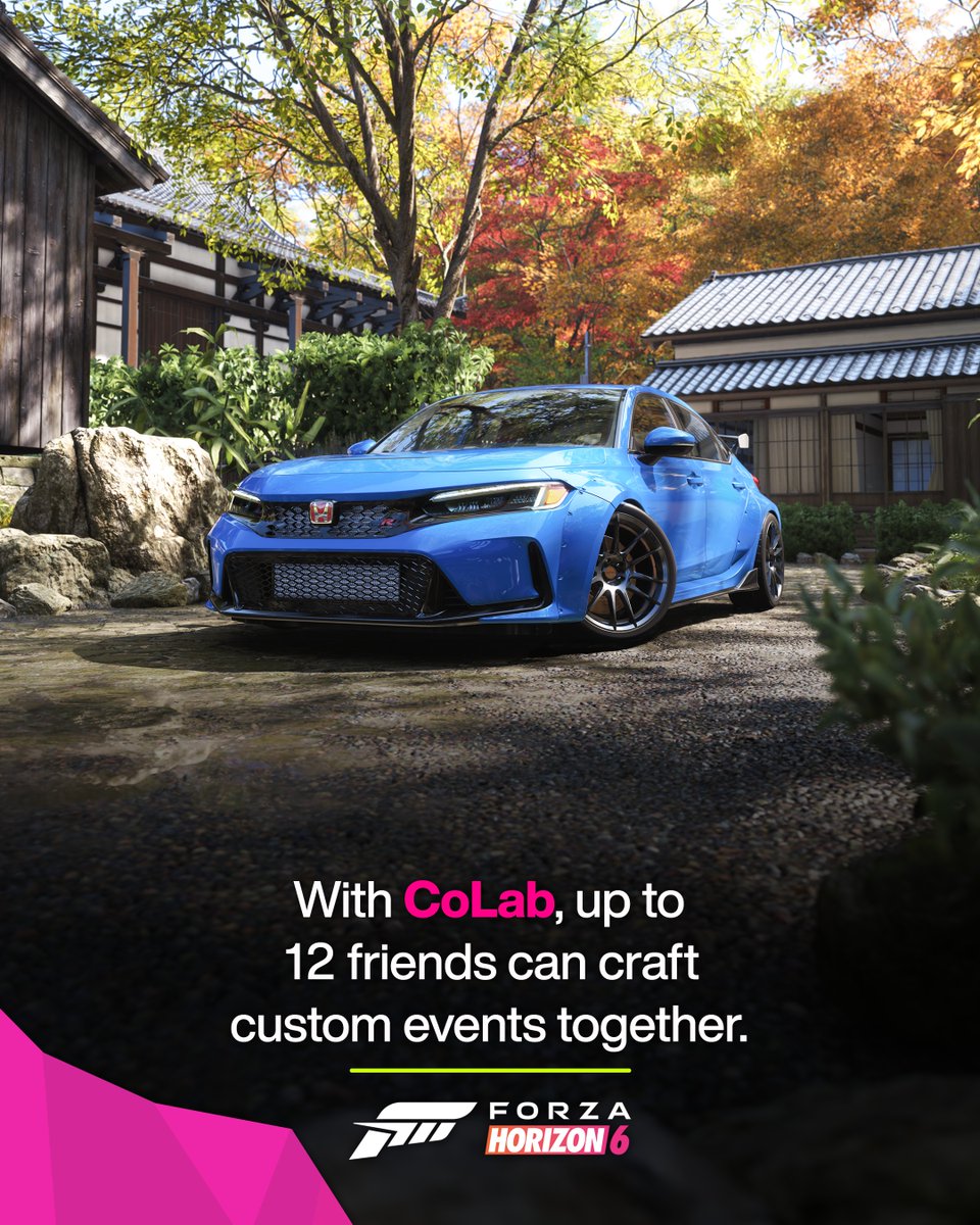 The whole convoy can join in on creating in #ForzaHorizon6