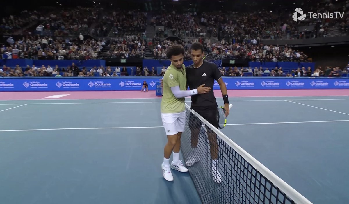 Today, on the 33rd anniversary of Arthur Ashe’s passing, Frenchman Arthur Fils and Canadian Félix Auger-Aliassime met in the Montpellier quarter-finals.

You know Ashe would’ve been proud had he still been around. 🙏🏾