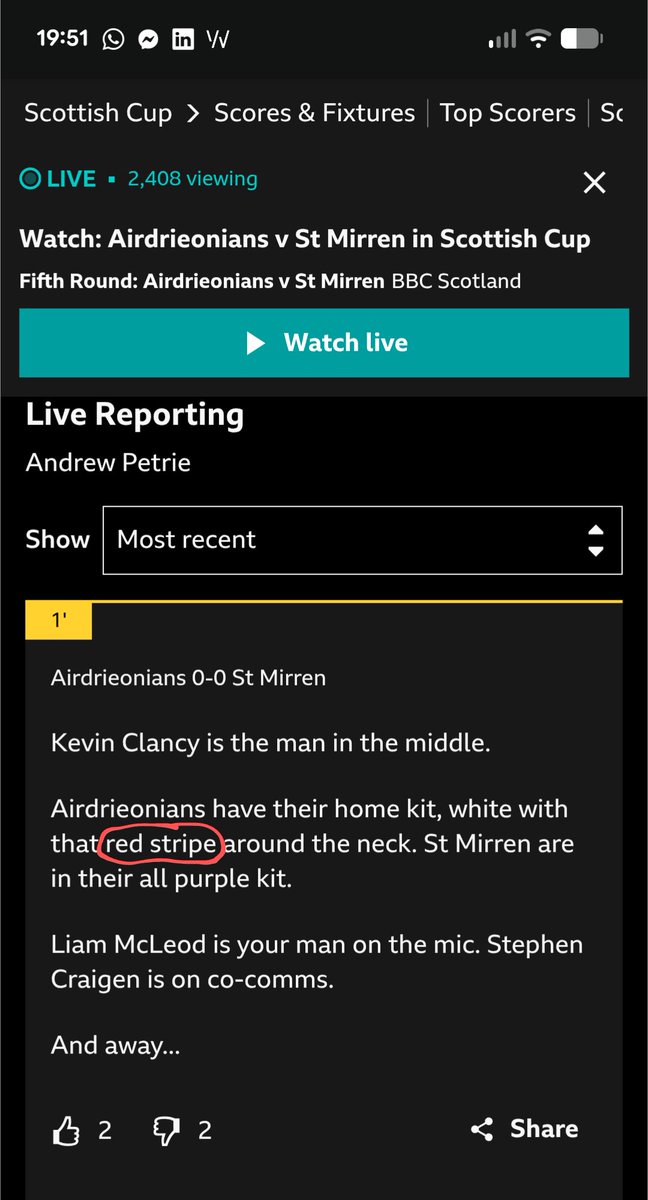 gamblings4fools's tweet photo. @BBCSportScot @BBCScotland @BBCiPlayer "That red stripe"? The diamond ye mean?! FS @BBCSportScotland where you finding these jokers https://t.co/lzeUiQ6HOA