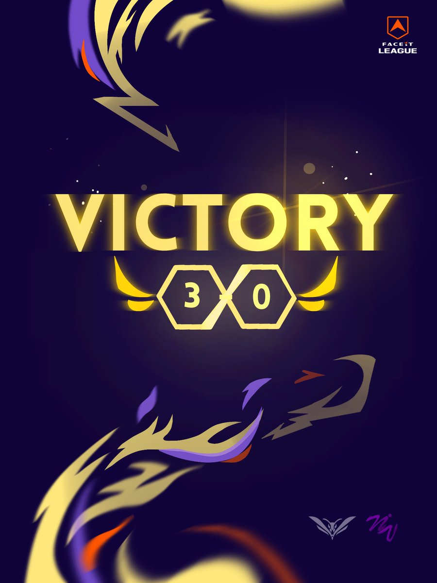 Deuxième match ⚔️
On remonte le lower bracket sans jouer 🐝

​On continue la run de l’enfer, on ne lâche rien💜💛

#NeverGiveUp #Esports #GOWASP #Faceit