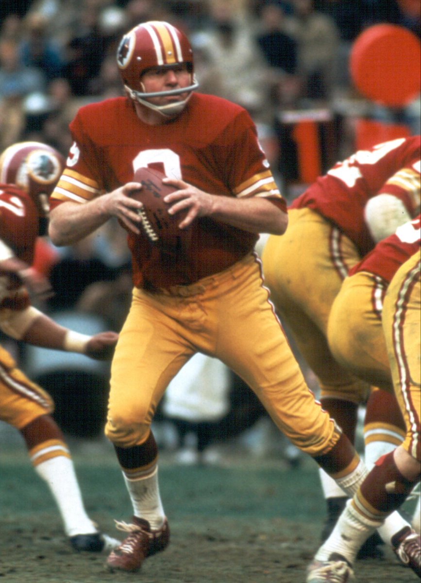 RIP to Sonny Jurgenson. absolute legend. The voice of the skins for me growing up.  still has the single season TD record. Beast.