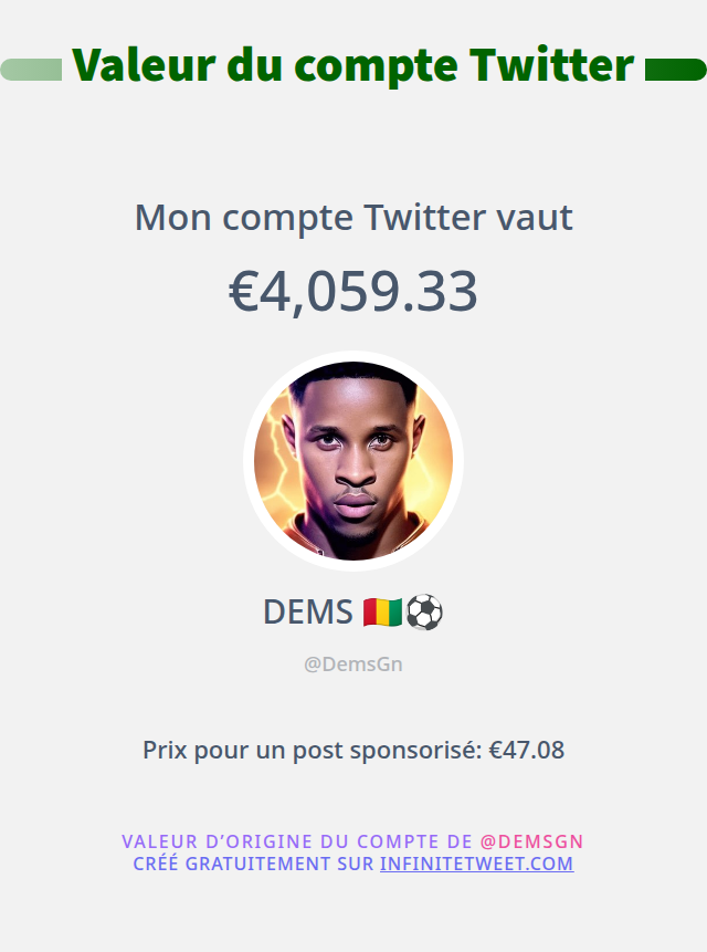 DEMS 🇬🇳⚽️ tweet media