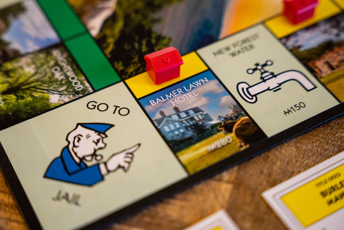 Did you know that we are featured on the New Forest edition of the famous Monopoly game? How cool is that?  Have a great weekend everyone!