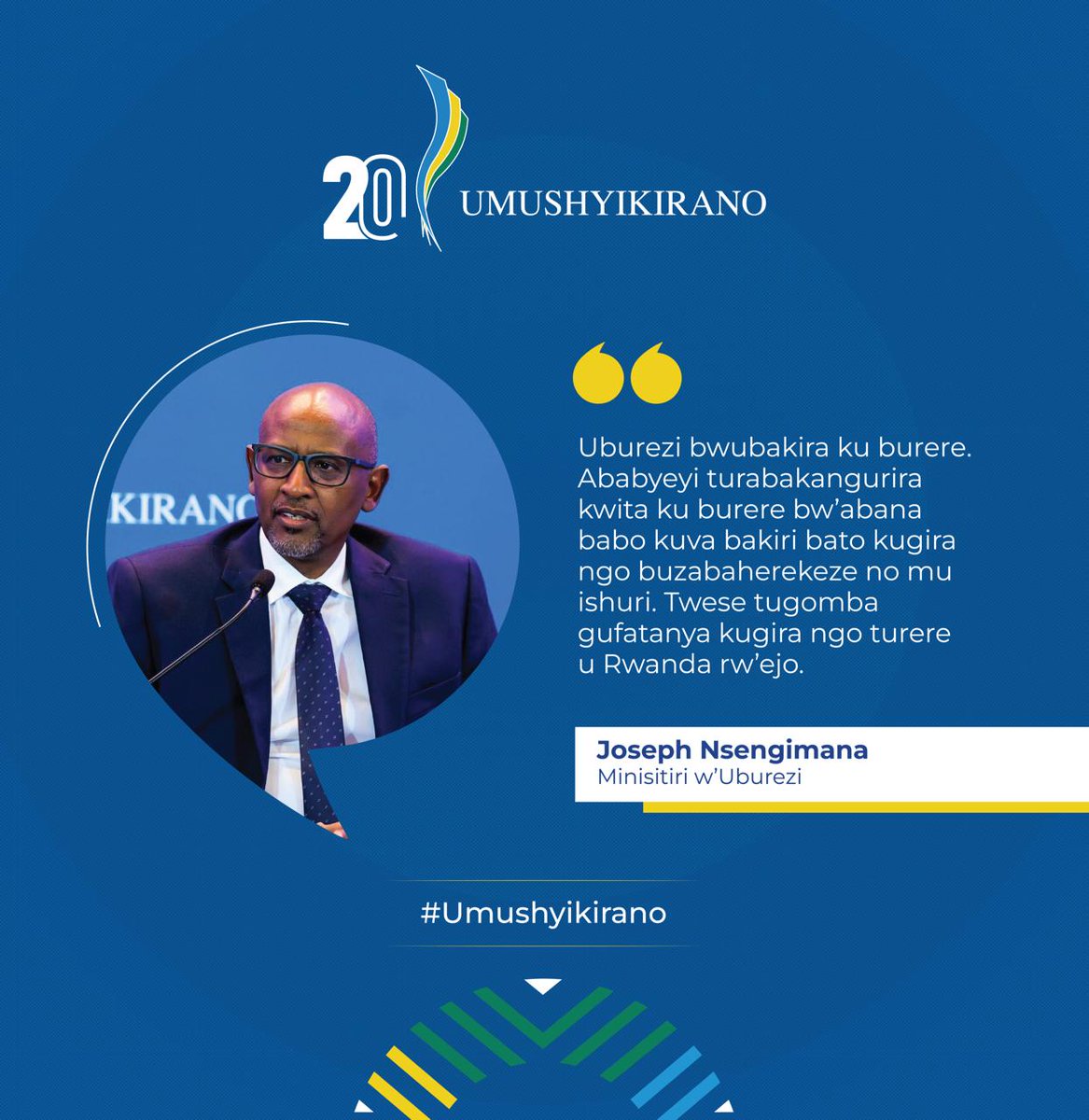 Umushyikirano Rwanda tweet media