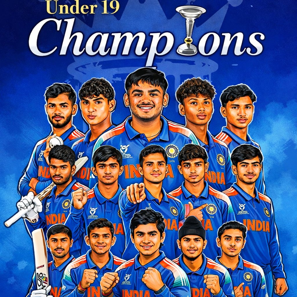 BALLABH_MAITHIL's tweet photo. #Champions 🇮🇳🇮🇳💥💥 https://t.co/lv9uyer1qK