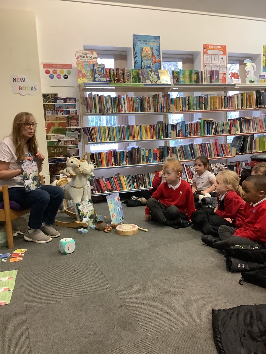 Year one had an amazing time at the library. 📖📚