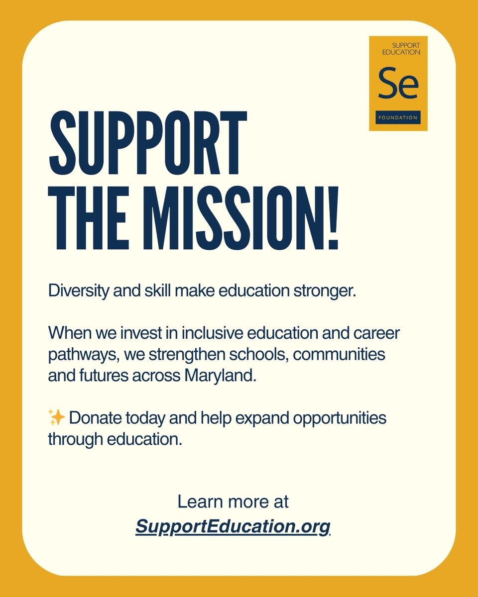 Support Education Foundation tweet media