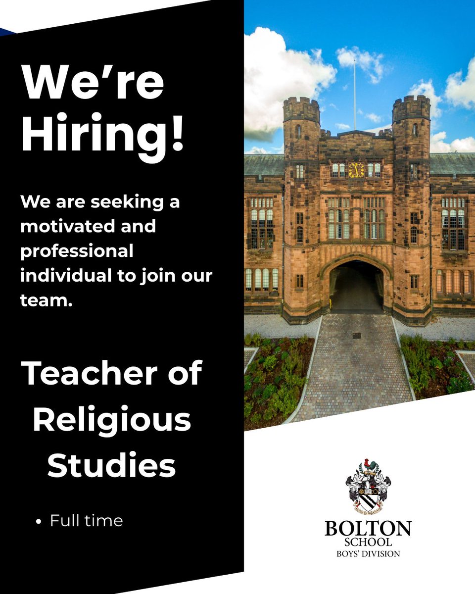 Bolton School tweet media