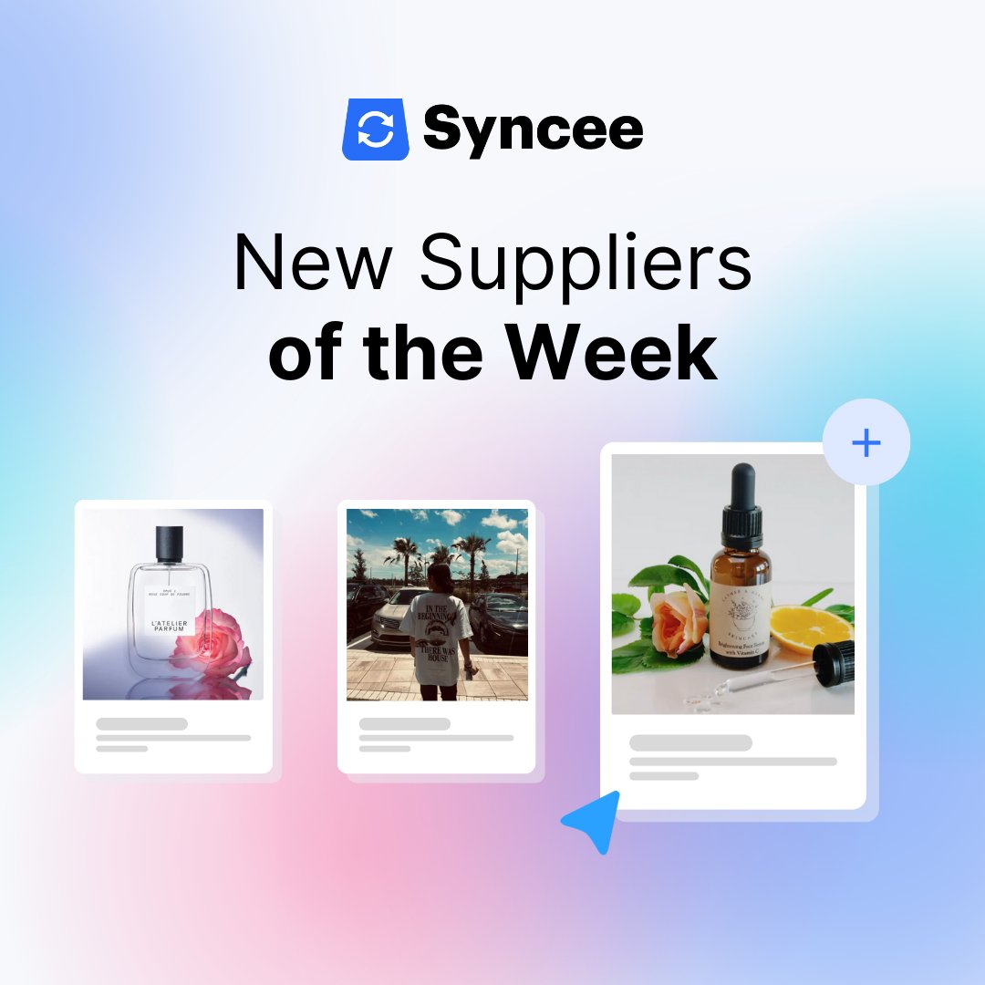 Syncee tweet media