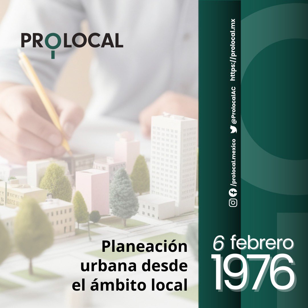 Una #reforma que otorgó a los municipios facultades en planeación urbana, desarrollo urbano y conurbación 🏙️, fortaleciendo su papel en la organización del territorio y el crecimiento de las ciudades.

Un hito para el gobierno local en México. 🏛️