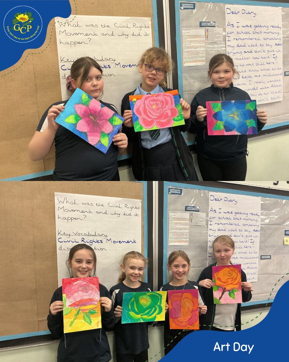 GolborneCPS's tweet photo. Our Year 3 and 5 students created some truly fantastic artwork today! https://t.co/B6hWQO0pEH