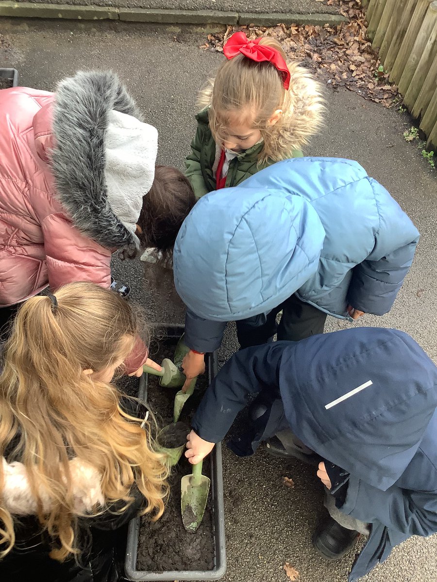We have planted some bulbs to brighten up outdoor area. We can’t wait to watch them grow.🌾🌻🌷